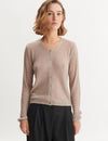Adi Cardigan - Natural melange