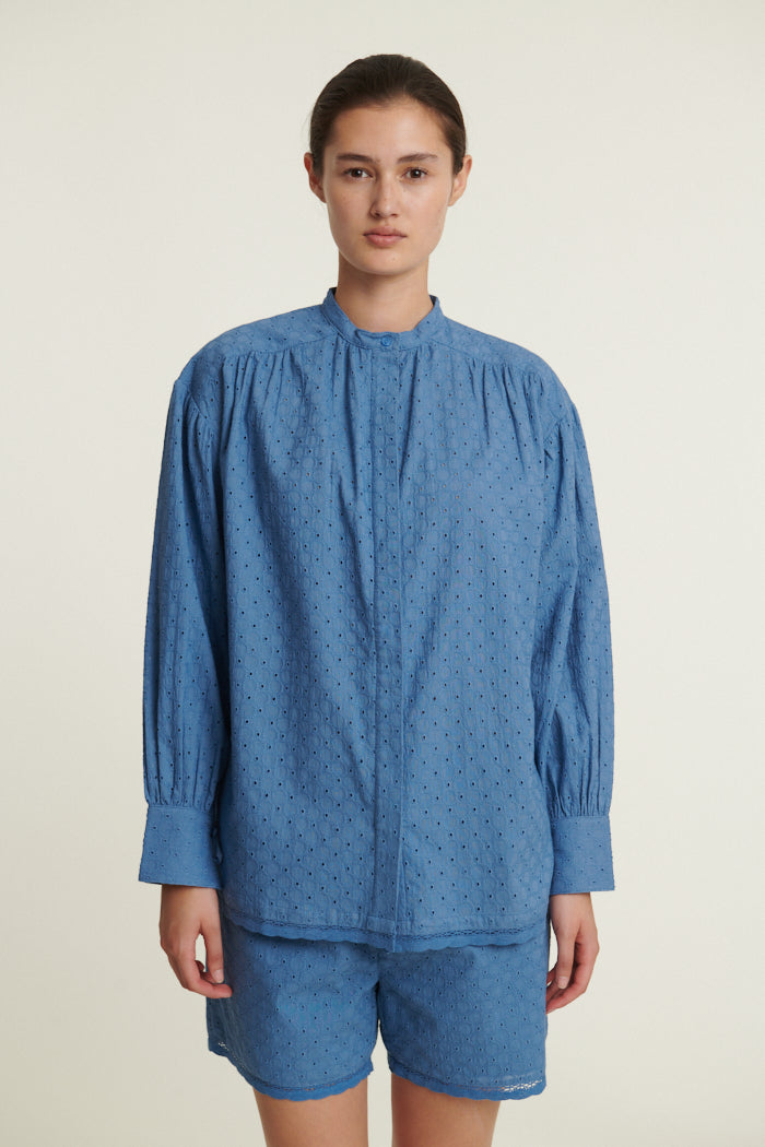 Basic Apparel Adie Shirt Skjorter 757 Quiet harbor