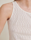 Ana Tank - White Swan