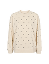 Anneli Oversized LS Sweat - Birch/Black