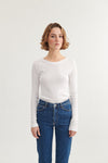 Arense LS Tee - White