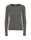 Arense LS Tee - Poppy seed / Black