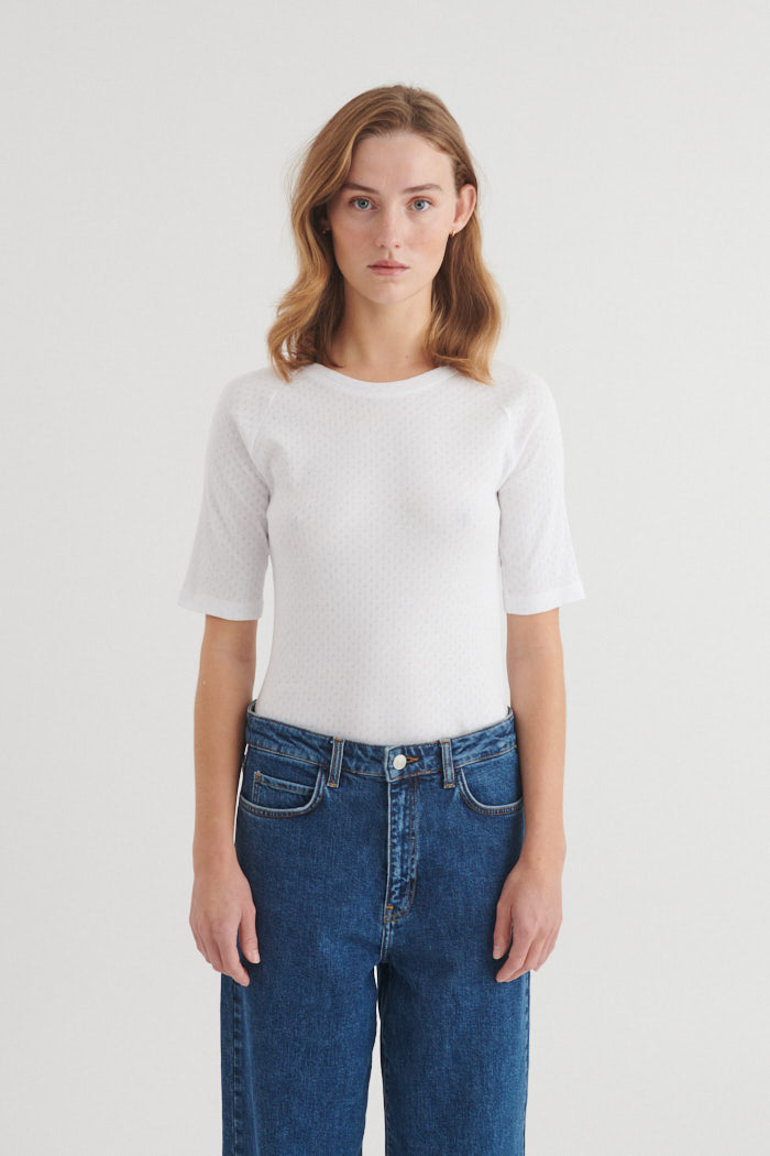 Basic Apparel Arense Tee T-shirts 002 White