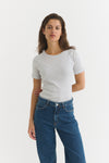 Arense Tee - Light Grey Mel.