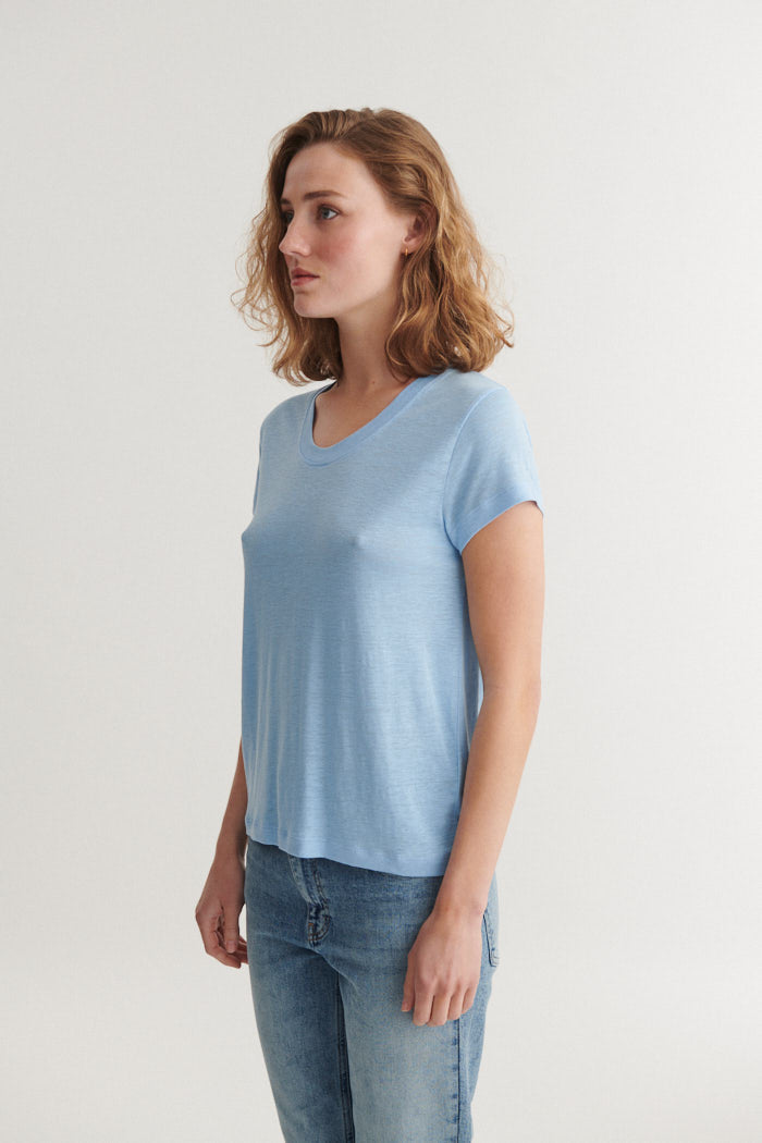 Basic Apparel Ashly SS Tee T-shirts 761 Dutch canal