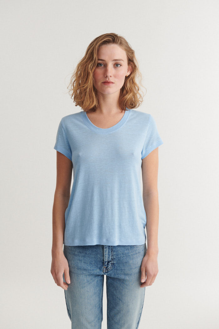 Basic Apparel Ashly SS Tee T-shirts 761 Dutch canal