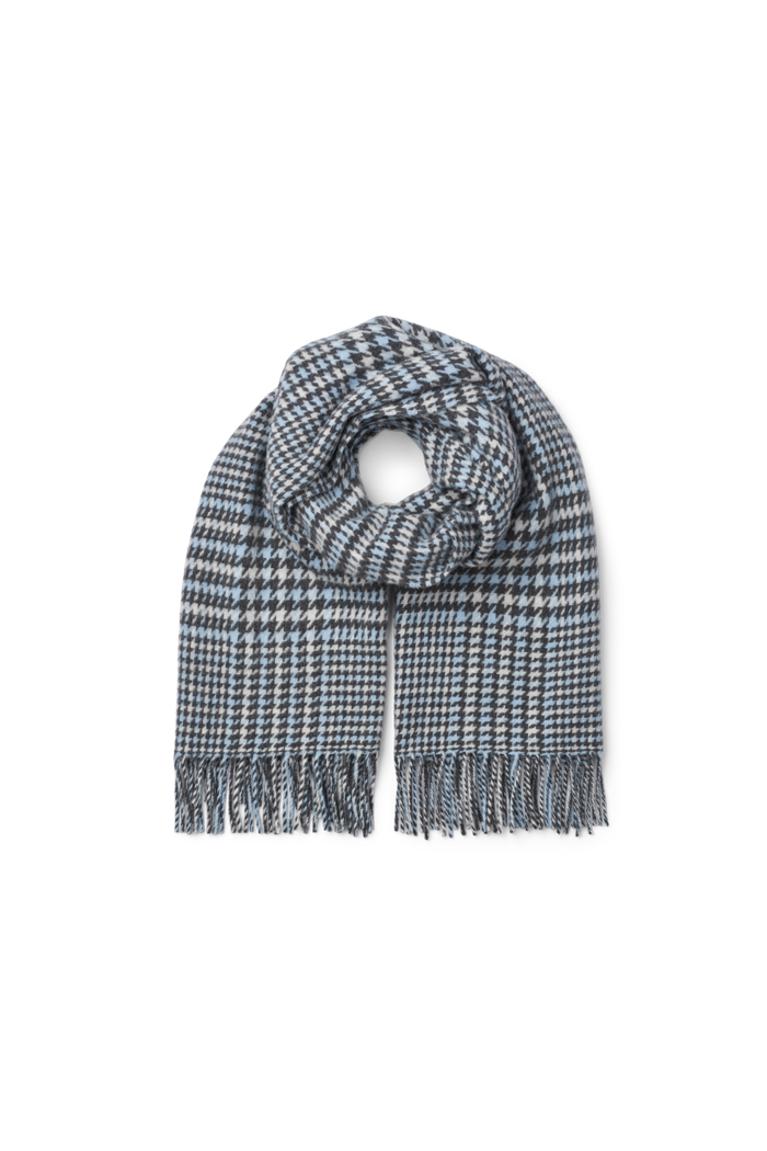 Basic Apparel Aurora Scarf Halstørklæder 724 D. grey mel. / Asleigh blue