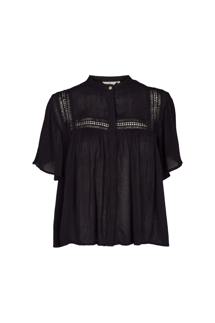 Basic Apparel Azela Blouse Bluser 001 Black