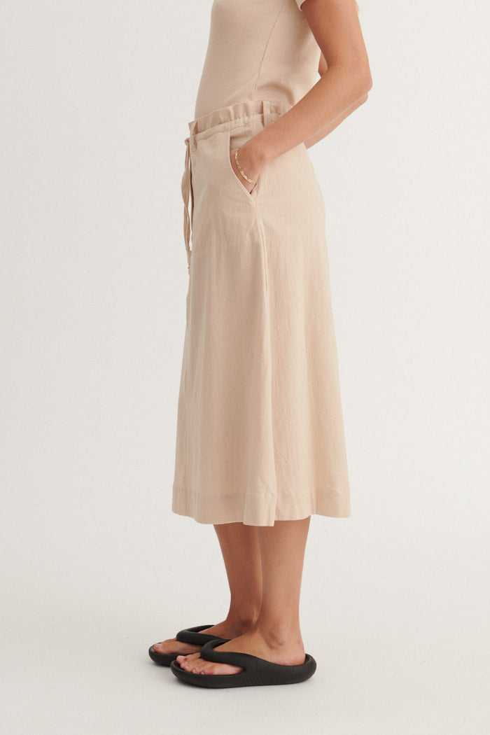 Basic Apparel Beate Skirt Nederdele 777 Smokey Grey