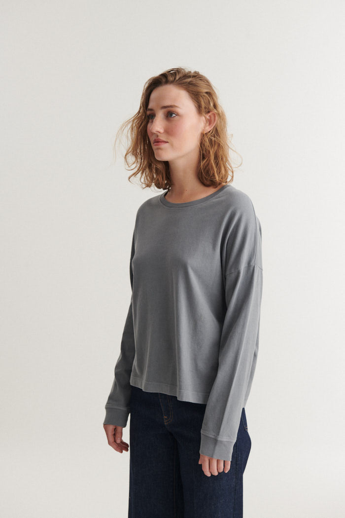 Basic Apparel Boni LS T-Shirt T-shirts 838 Poppy seed