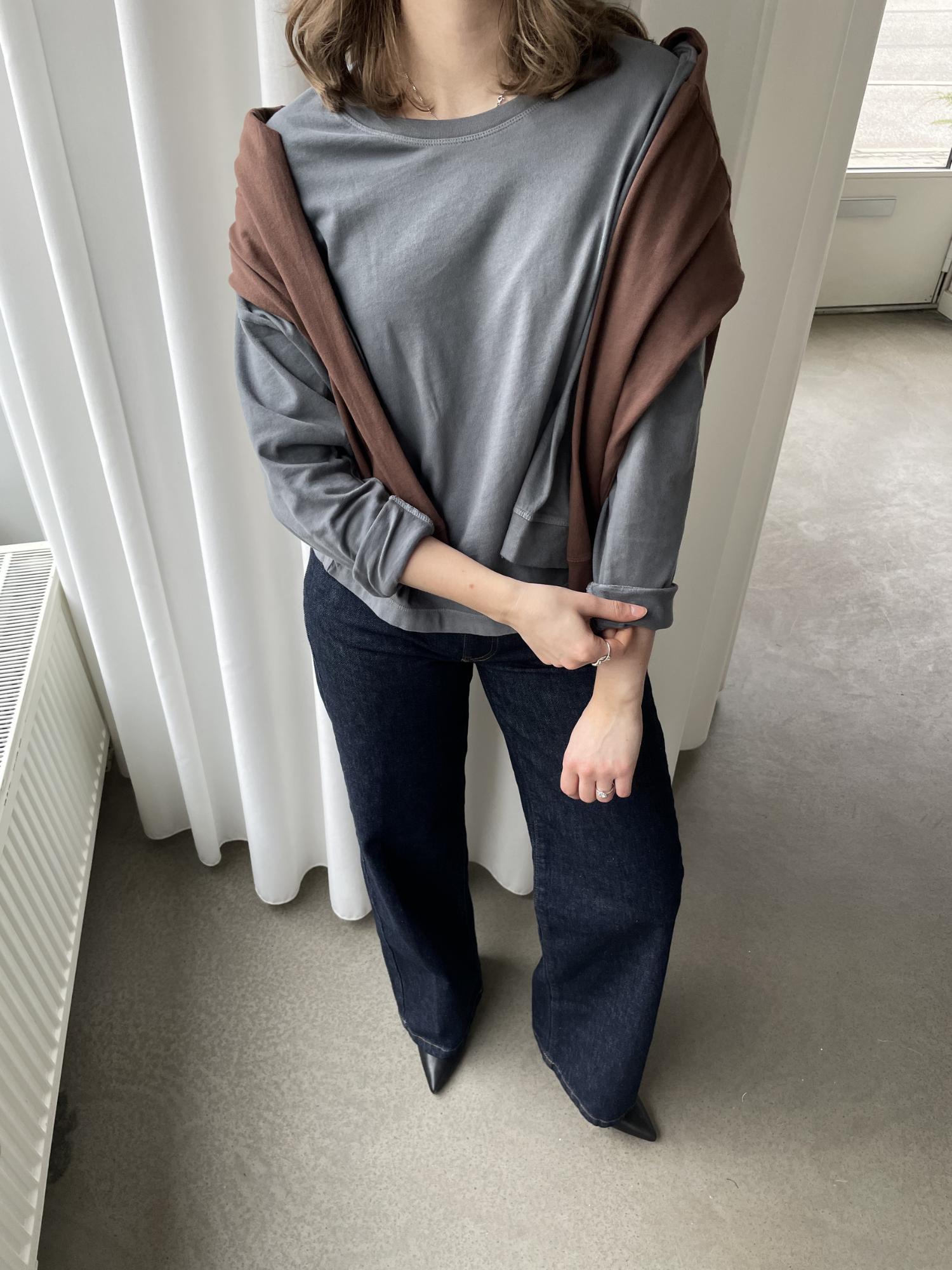 Basic Apparel Boni LS T-Shirt T-shirts 838 Poppy seed