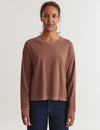 Boni LS T-Shirt - Fondue fudge