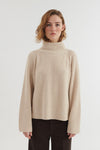 Cady Raglan Sweater - Beige Mel.
