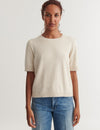 Cady SS O-neck - Natural melange