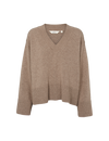Cady V. Neck - Greige