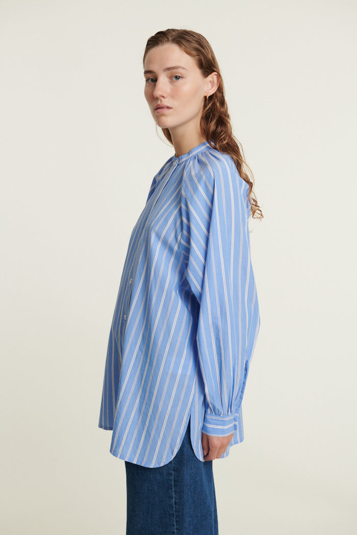 Basic Apparel Candy Bat Shirt Skjorter 757 Quiet harbor