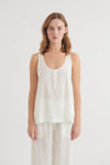Carina Tank - Bright White