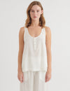 Carina Tank - Bright White
