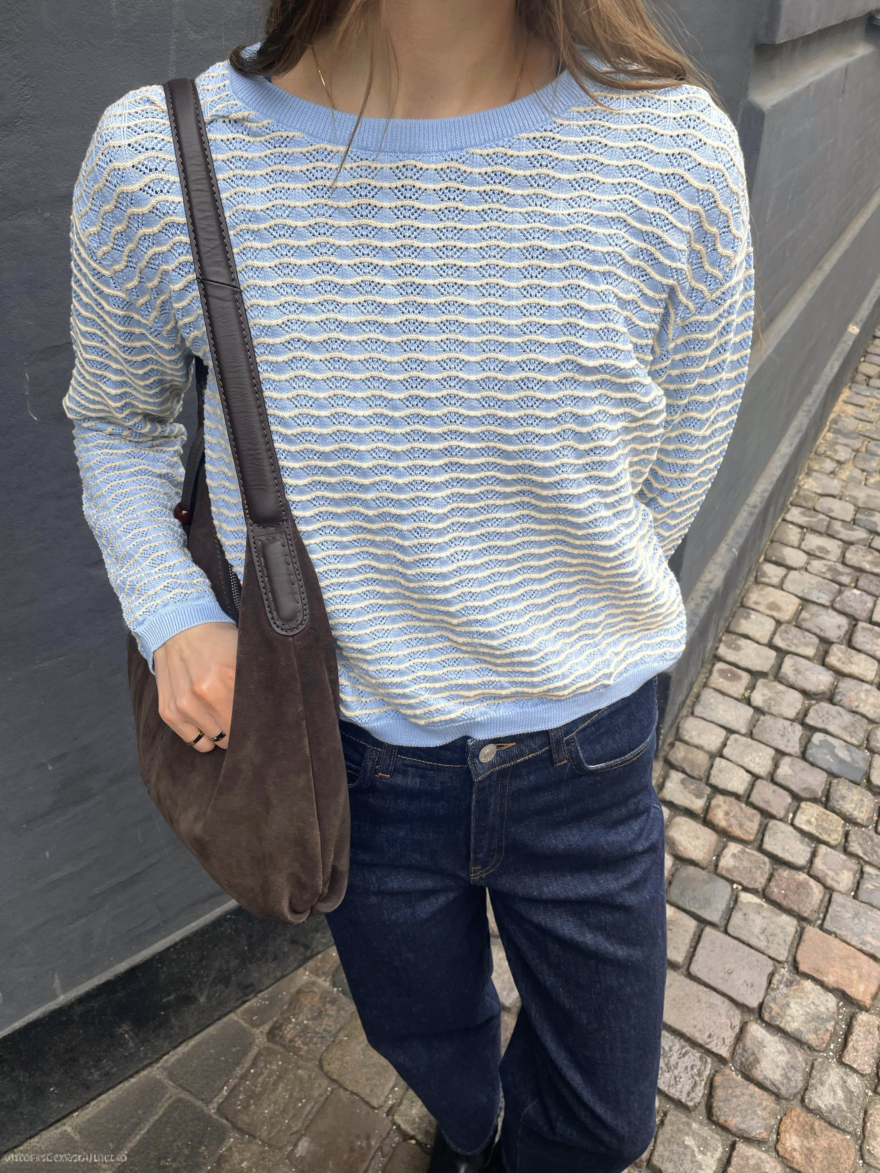 Basic Apparel Cashi Pullover Sweaters 877 Dutch canal / birch