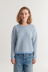 Cashi Pullover - Dutch canal / birch