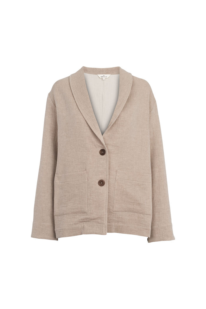 Basic Apparel Chervil Jacket Jakker 537 Sepia Tint