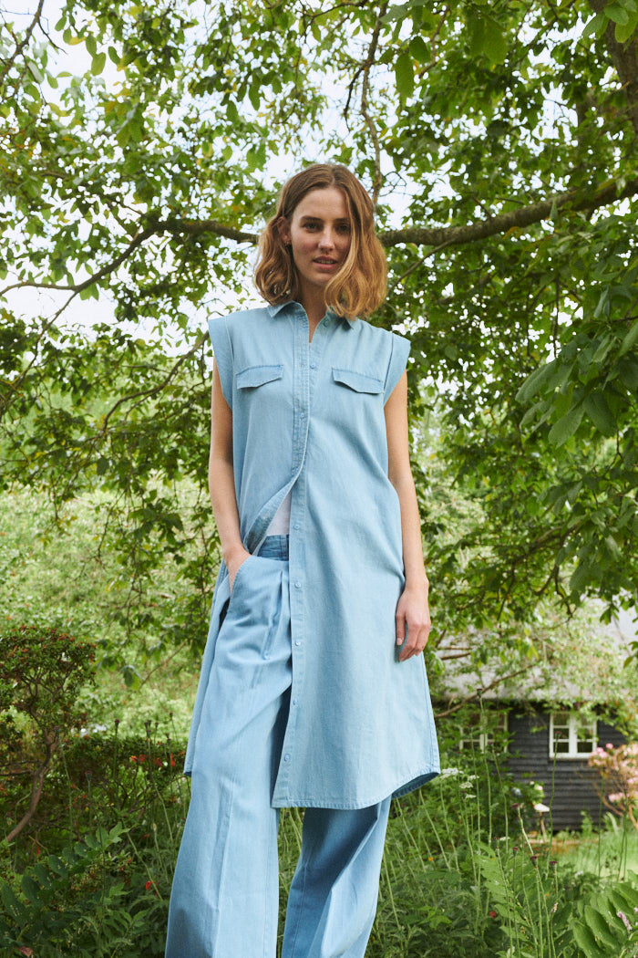 Basic Apparel Cody Dress Kjoler 189 Light Wash