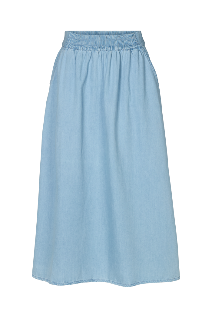Basic Apparel Cody Skirt Nederdele 189 Light Wash