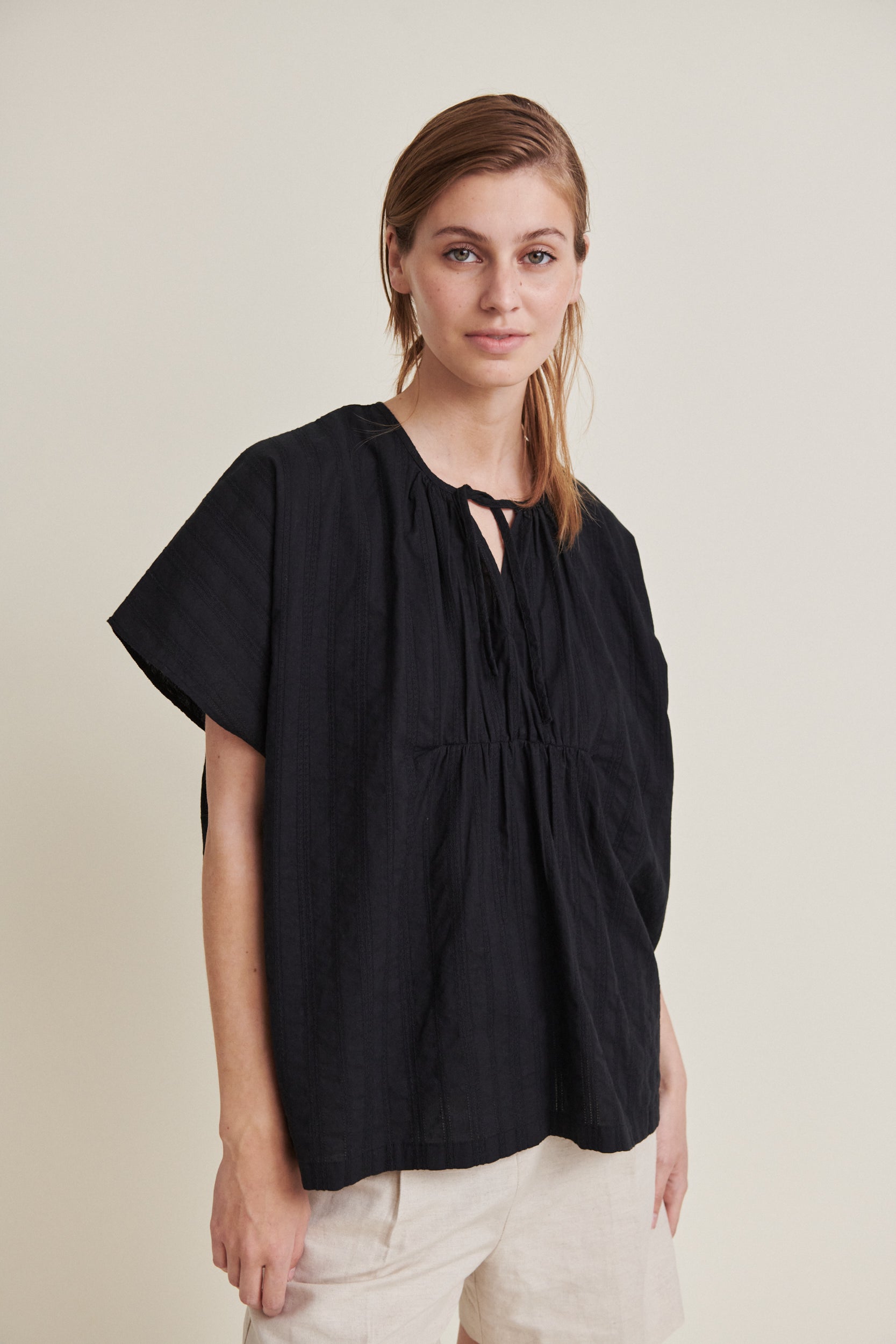 Basic Apparel Drude Tunique Bluser 001 Black