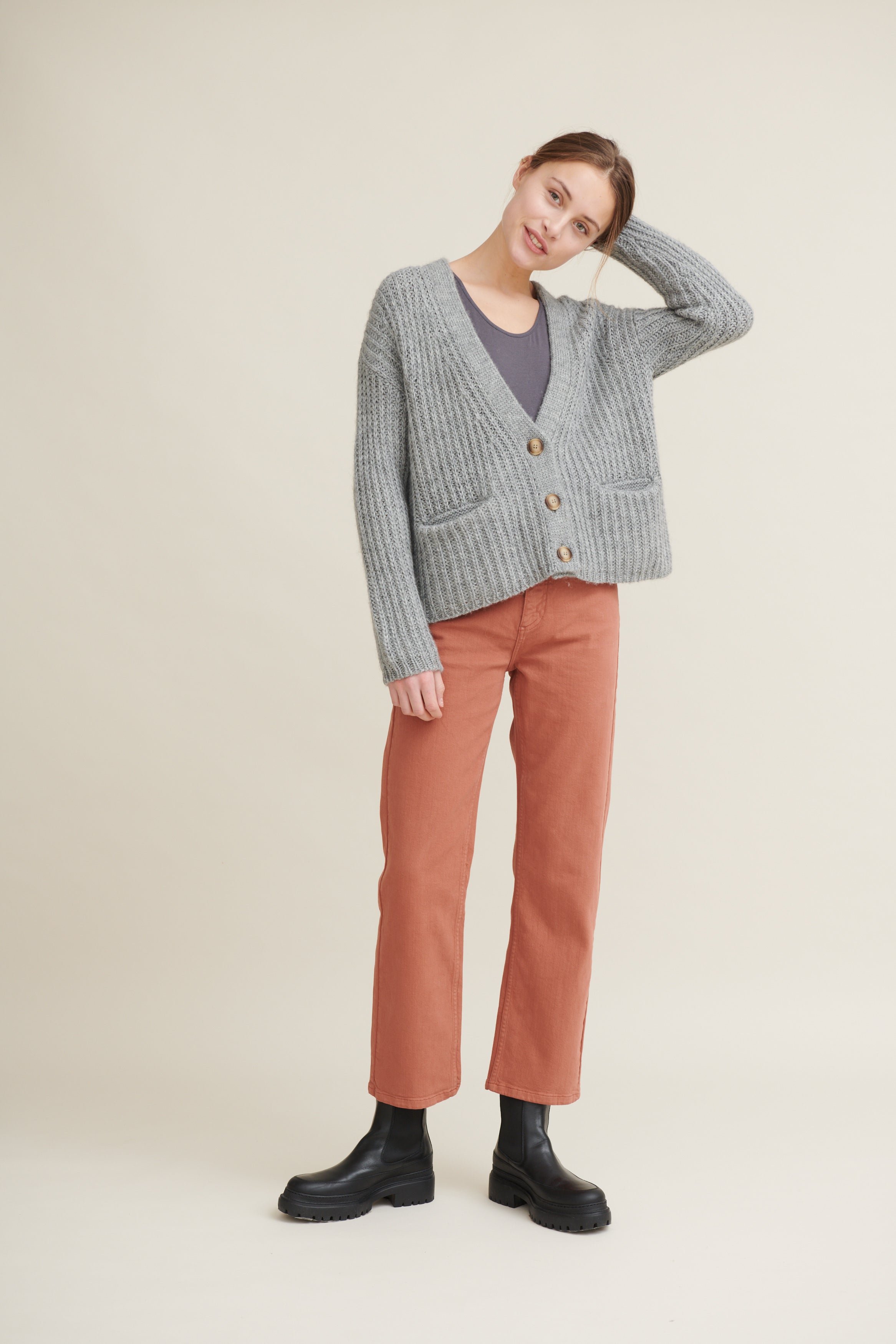 Basic Apparel Ellen Jeans Jeans 123 Redwood Burl