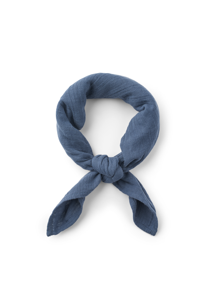 Basic Apparel Ember Scarf GOTS Halstørklæder 421 Vintage Indigo