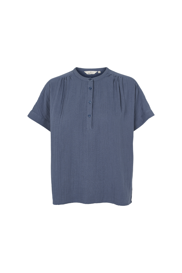 Basic Apparel Ember Shirt Bluser 421 Vintage Indigo