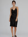 Flora Strap Dress - Black