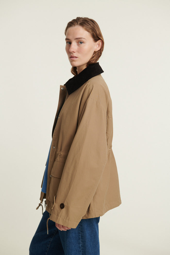 Basic Apparel Gise Jacket Jakker 537 Sepia Tint