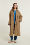 Gise Raglan Coat - Sepia Tint