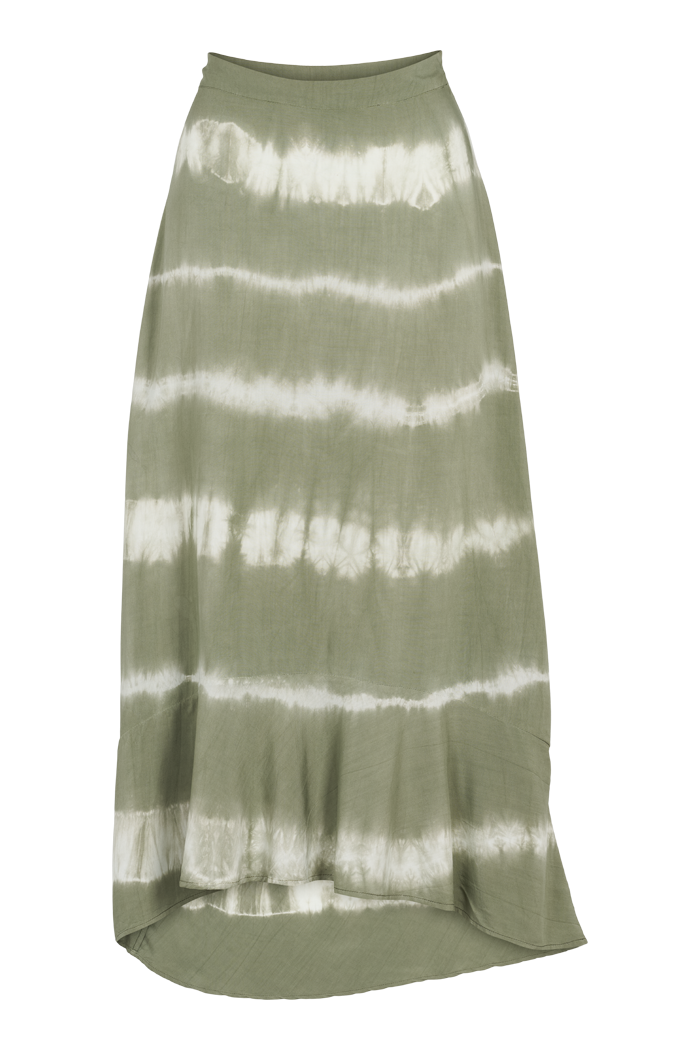 Basic Apparel Orchid Skirt Nederdele 593 Tie Dye Vetiver