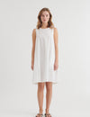 Ida Dress - Bright White