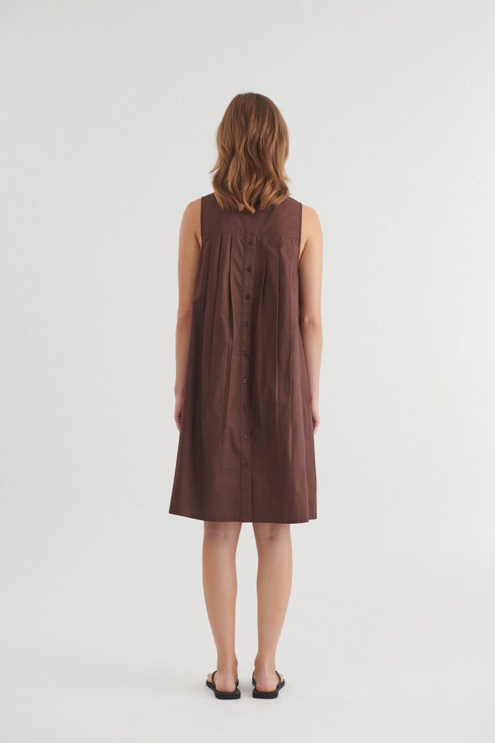 Basic Apparel Ida Dress Kjoler 864 Chicory coffee
