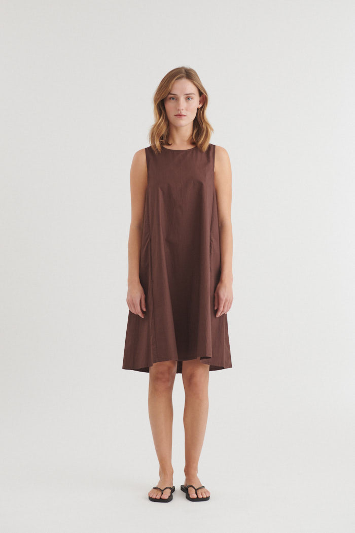 Basic Apparel Ida Dress Kjoler 864 Chicory coffee