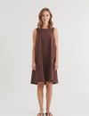 Ida Dress - Chicory coffee