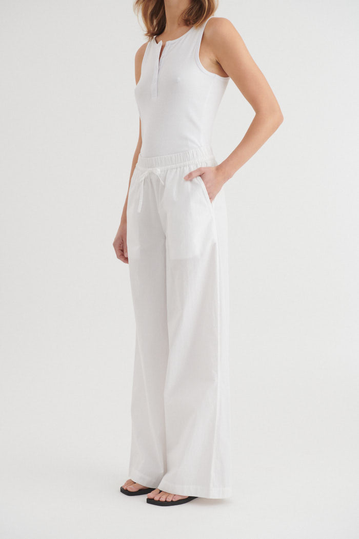 Basic Apparel Ida Pants Bukser 423 Bright White