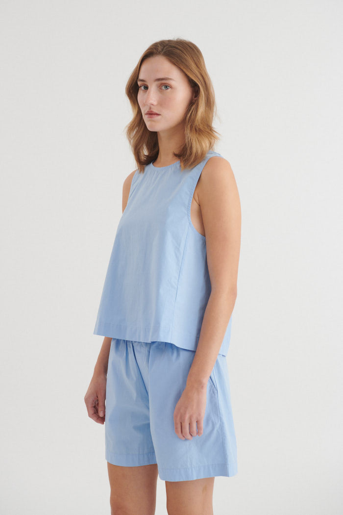 Basic Apparel Ida Top Toppe 772 Frozen fjord