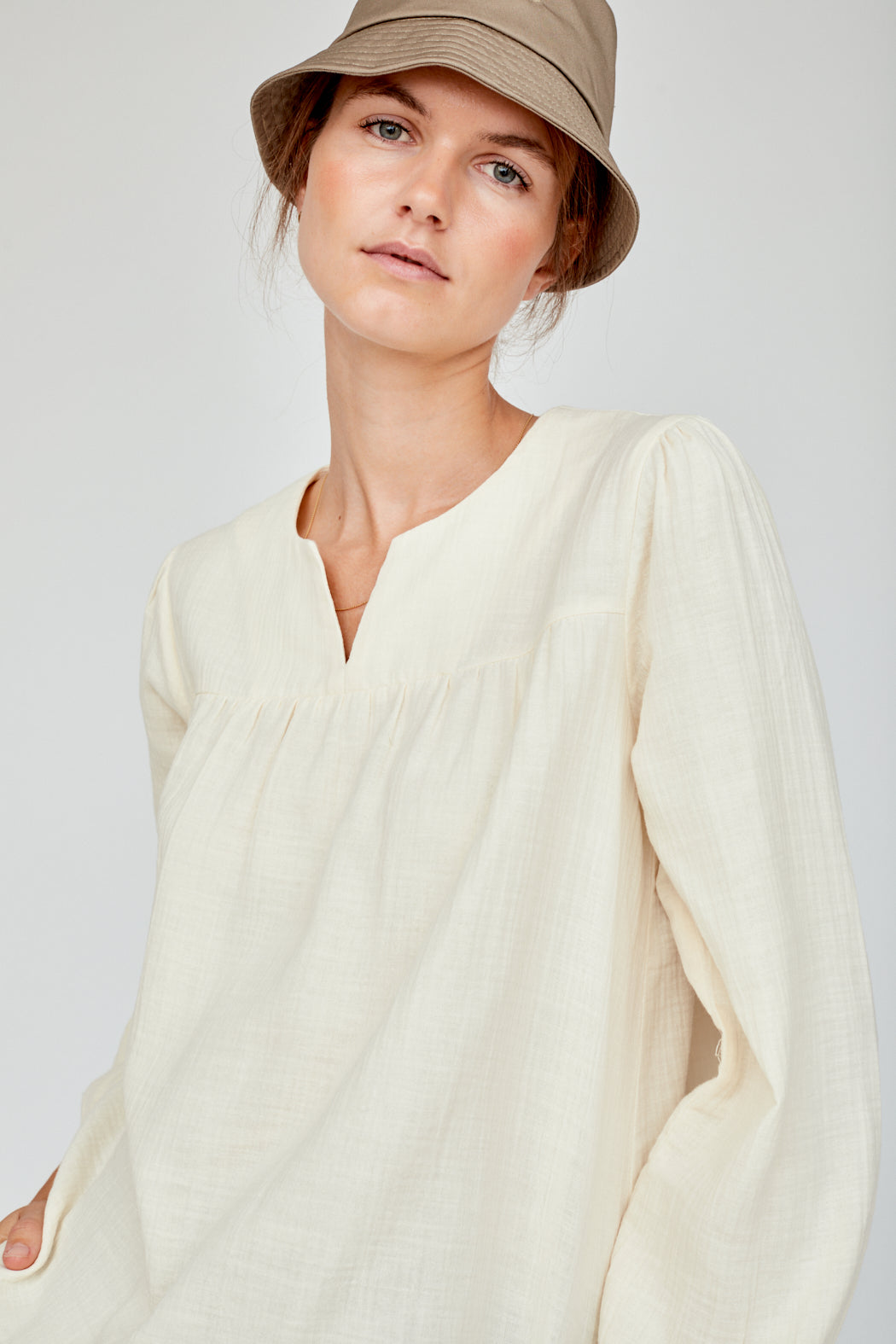 Basic Apparel Iris Tunique Bluser 183 Birch
