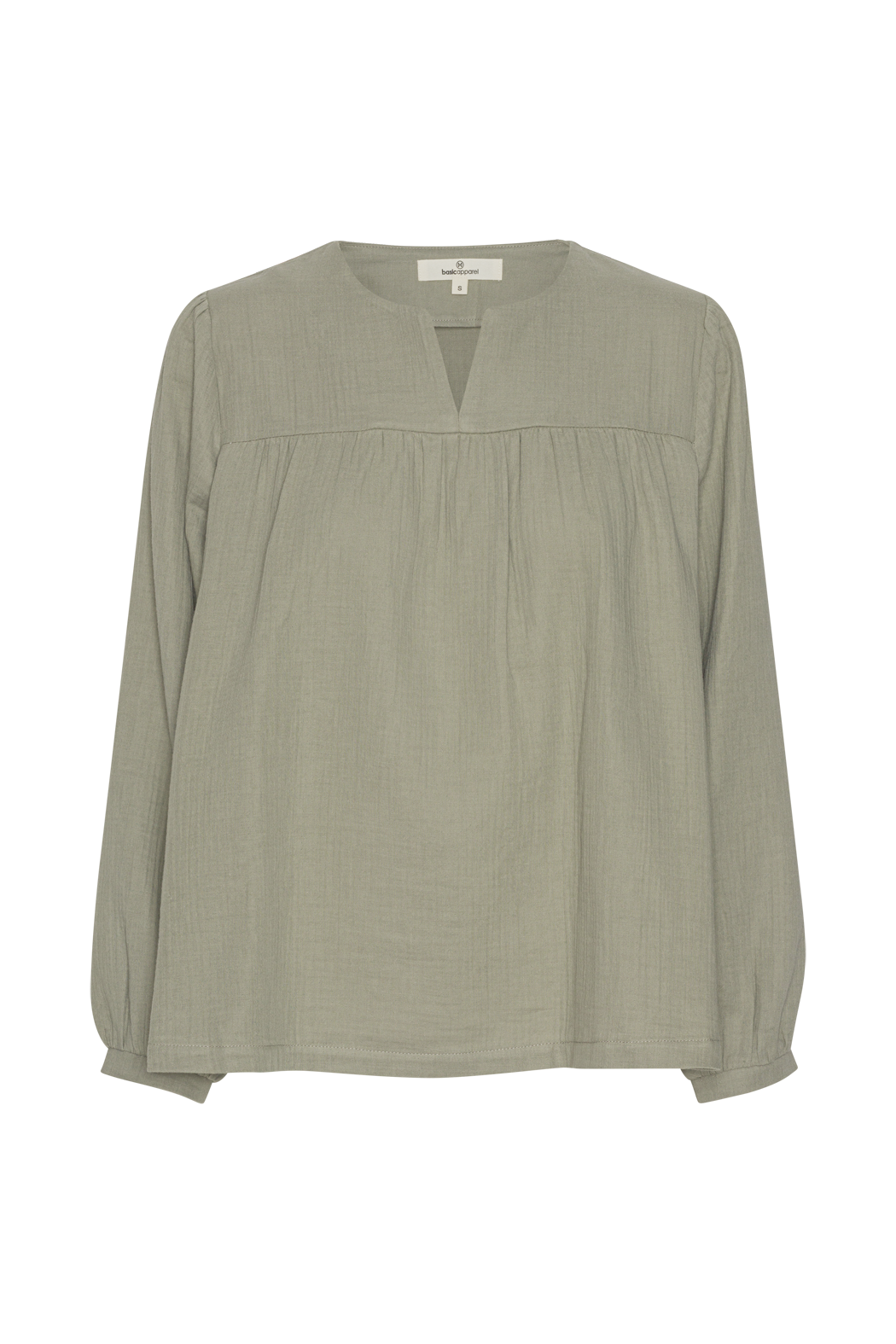 Basic Apparel Iris Tunique Bluser 538 Vetiver