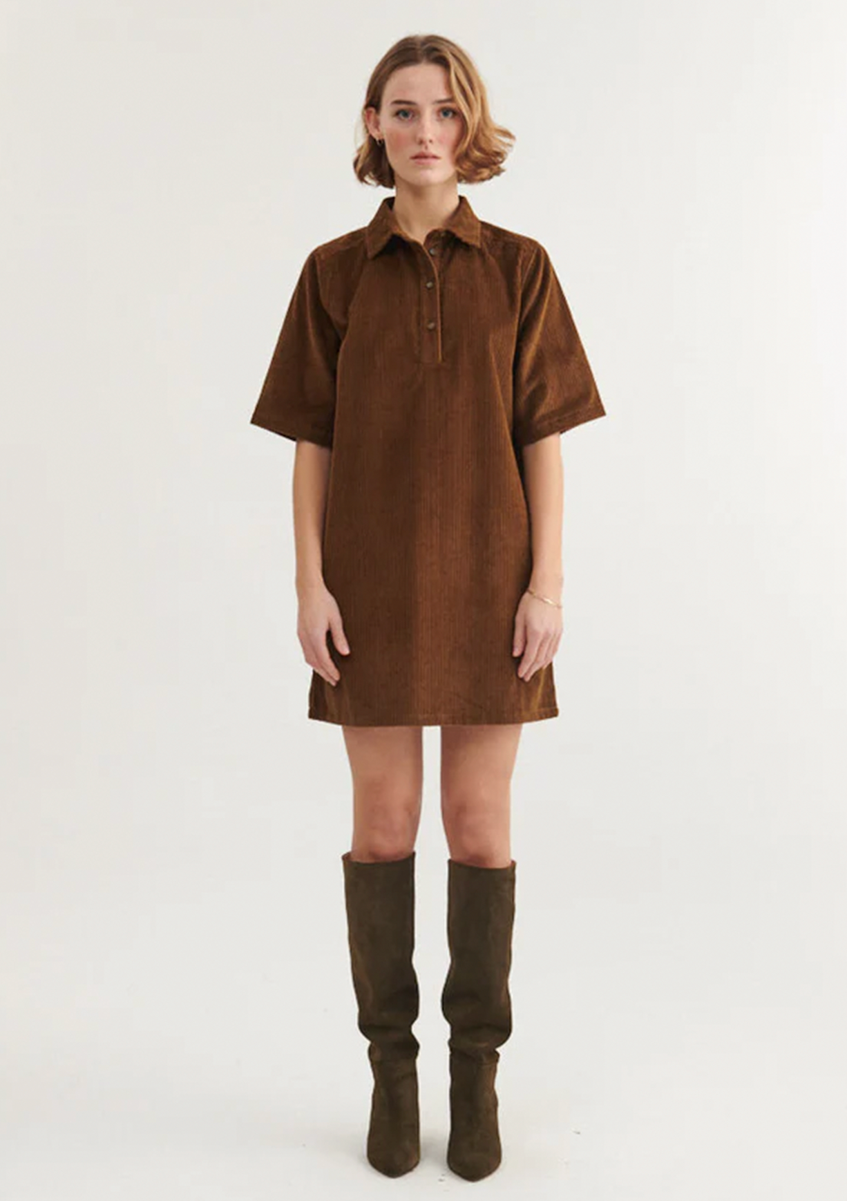 Basic Apparel Isa Polo Dress Kjoler 620 Desert palm
