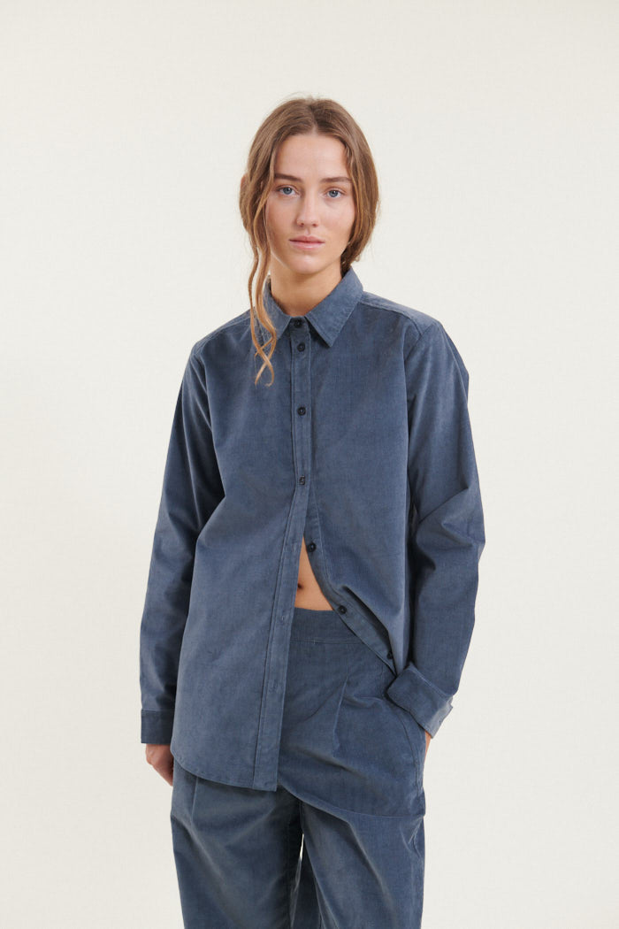 Basic Apparel Jeny Shirt Skjorter 736 Stormy Weather