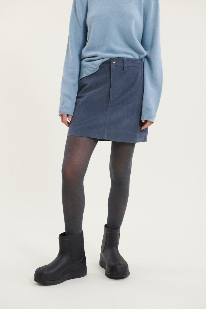 Basic Apparel Jeny Skirt Nederdele 736 Stormy Weather