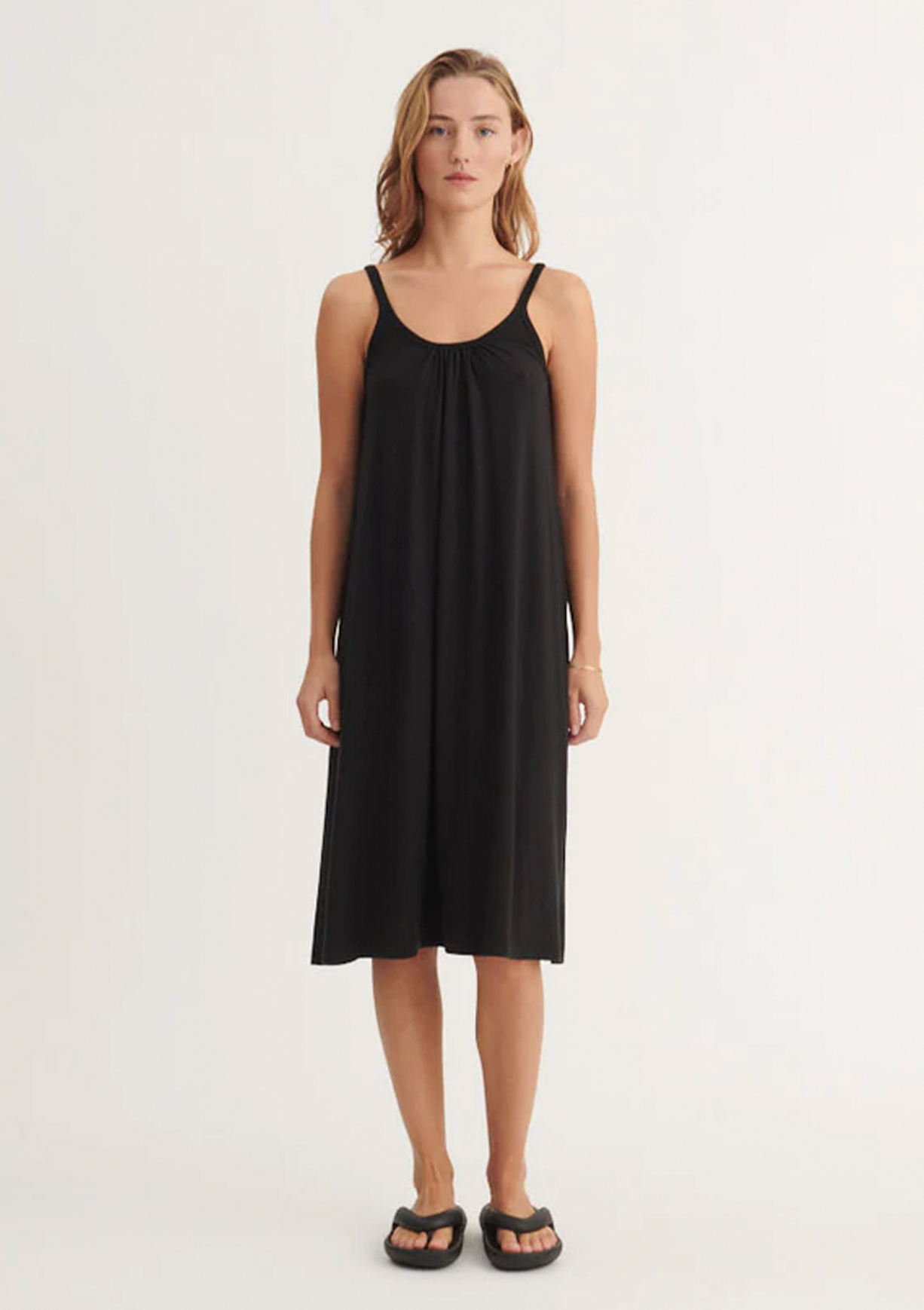 Basic Apparel Jo Strap Dress Kjoler 001 Black