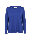 Jolanda LS Tee - Clematis Blue