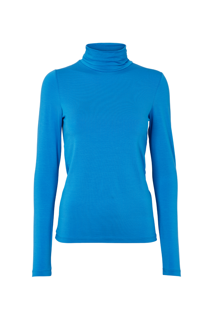 Basic Apparel Joline T-Neck T-shirts 605 Princess Blue