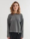 Kari O-Neck - Light Grey Mel.